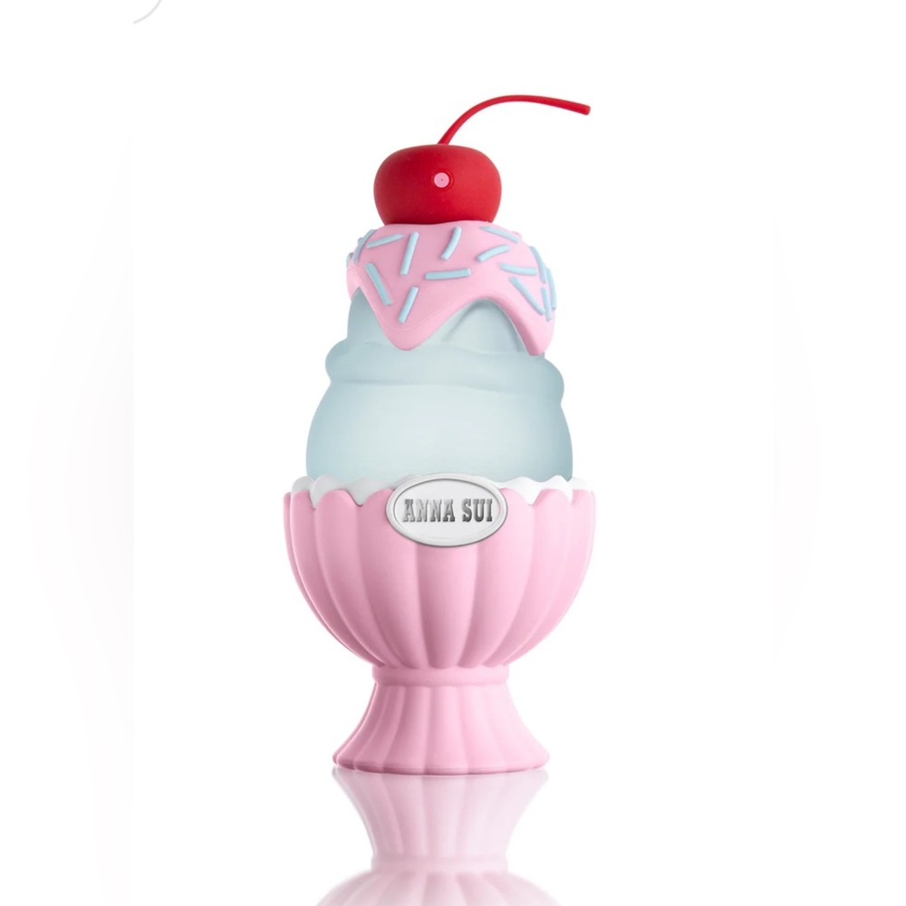 Anna Sui Sundae Bottle with Pink and Blue Accents